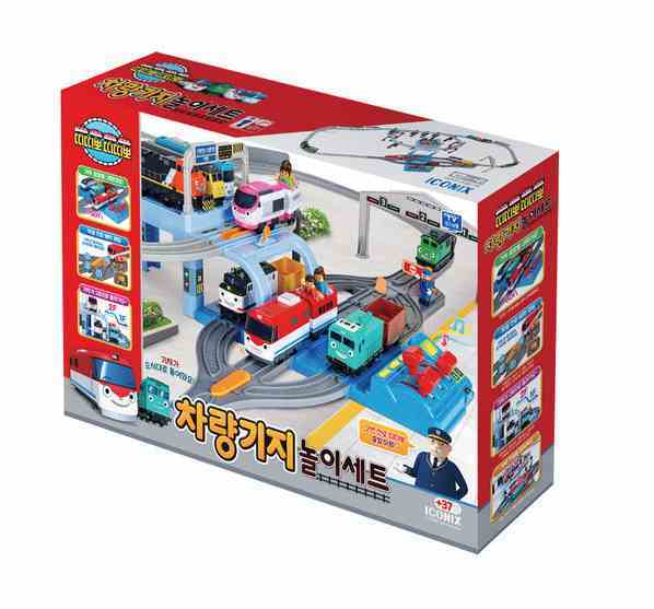 띠띠뽀 차량기지놀이세트