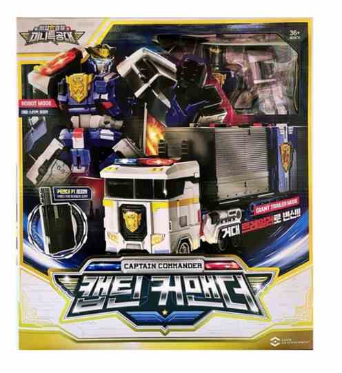 미니특공대 시즌6 최강경찰 캡틴 커맨더 완