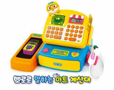 뽀로로 말하는 마트 계산대