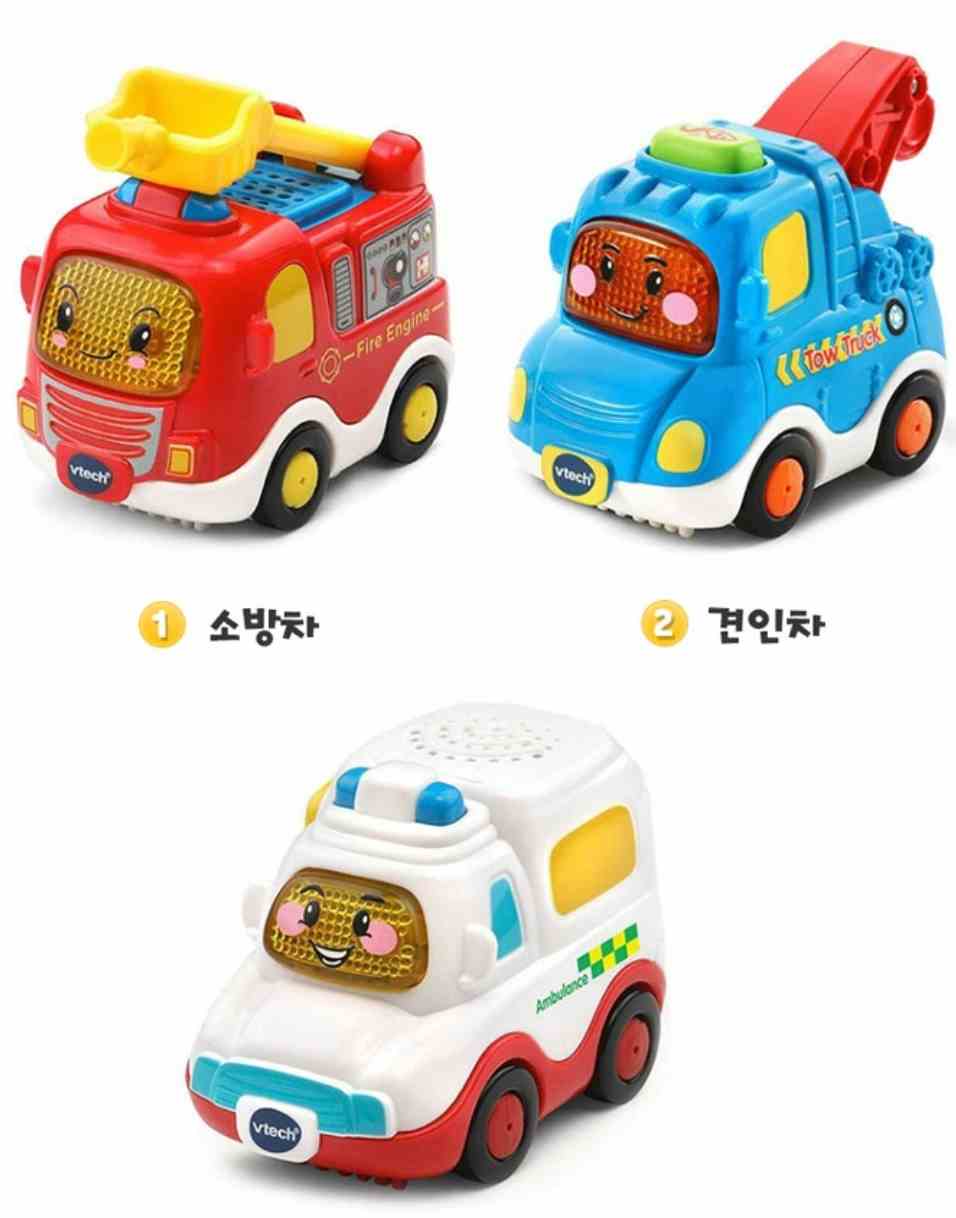 뛰뛰빵빵 드라이버 뉴 응급미니카 3종