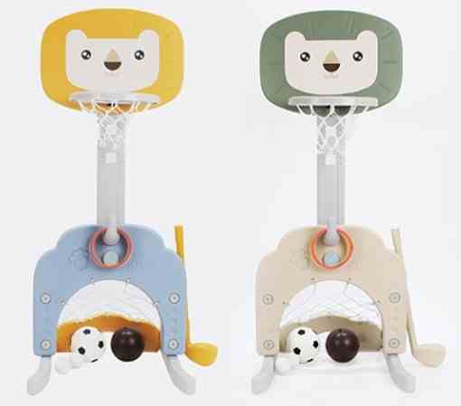 [소형] 4in1 라이언 멀티플 농구대